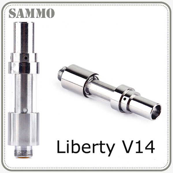 Liberty V14 Thick Oil Vaporizer Pen Cartridges Ceramic Coil 0.5ml Vape Cartridge VS Liberty V1 V9 V10 0266186-1