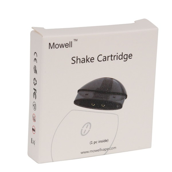 Mowell Shake 2ml Capacity Refillable Cartridge Pods For Shake AIO Pod Starter Kit Authentic 100% Original