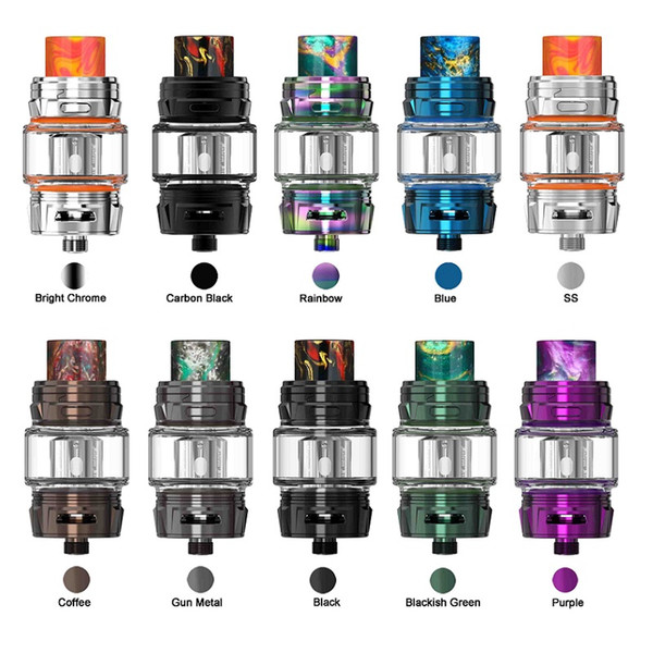 Original Horizon Falcon King Sub Ohm Tank 6ml Bubble Glass Resin M-Dual Mesh Coil Atomizer For 510 Thread Mod Authentic