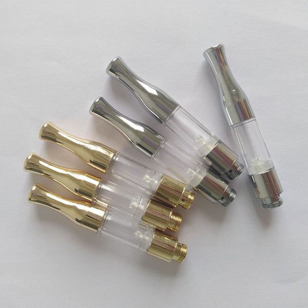 G2 CE3 510 Cartridge Vape Tank 0.5ml 1.0ml Gold Metal Plastic Drip Tips WAX Thick Oil Vaporizer Atomizer