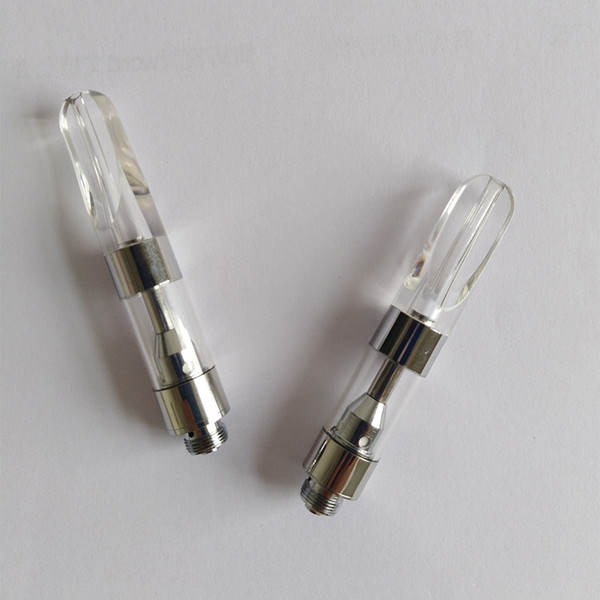 MT6 tank Acrylic Mouthpiece Glass 510 Thread 2.0mm oil Hole Ceramic Coils G5 Thick Oil Vaporizer Pen Cartridges Bud Vape