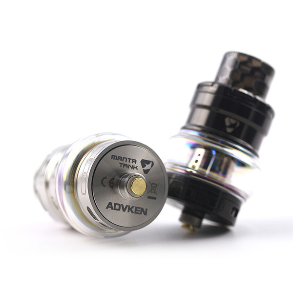 Original New Advken Manta Tanks Serpentine Pattern with Mesh Coil 5ml Resin E-cigarette RDA Atomizer Coil Compatible TFV8 Baby Tank