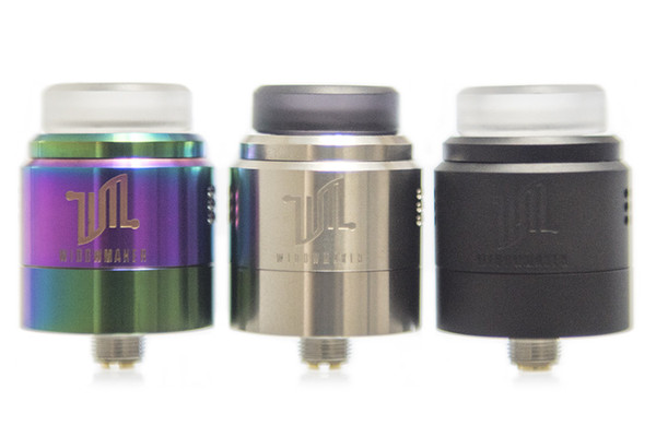 Authentic Vandy Vape Widowmaker RDA 24mm Rebuildable Dripping Atomizer wih 3 Adjustable Airflow Caps 6 Modes in Usage Leaking-proof Design