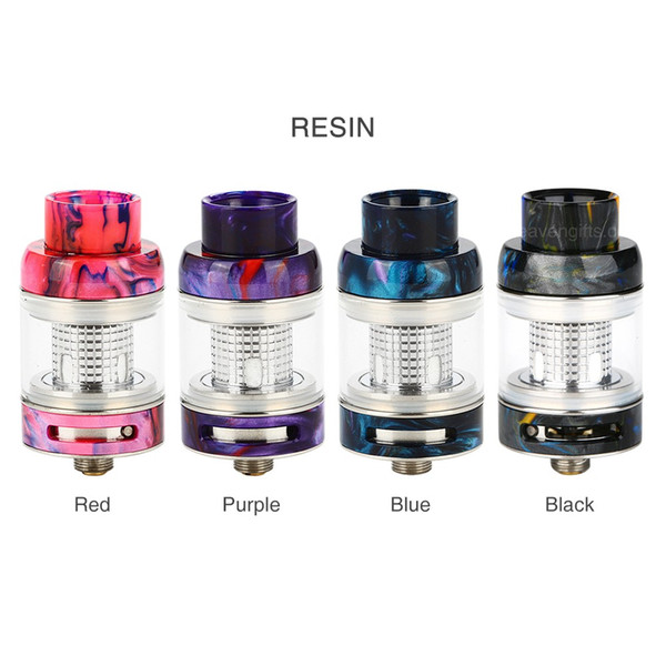 Resin Edition FreeMax Fireluke Mesh Atomizer Sub Ohm Tank 3ml Capacity Top Fill System Bottom AirFlow 810 Drip Tip Support 90w OutPut