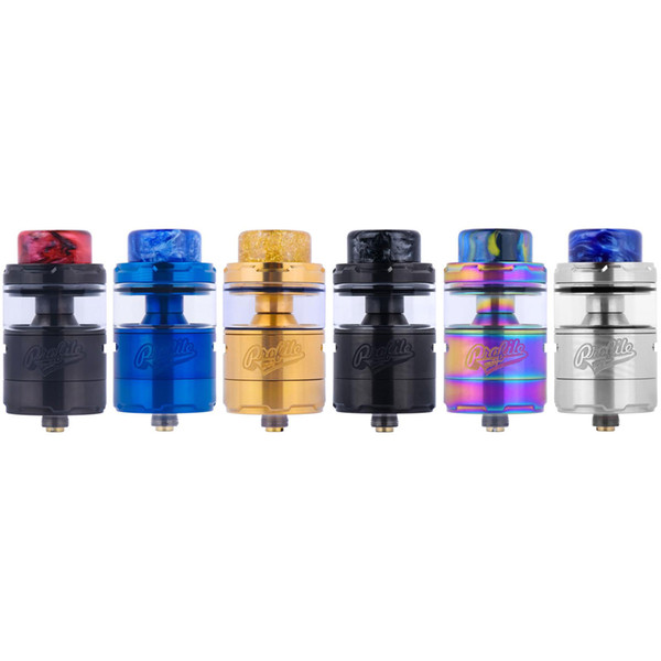 Wotofo Profile Unity RTA Atomizer Top Filling Drip Tip Adopts Fairly Thick Resin 3.5ml/5ml Tank with Mesh Coils 100% Authentic