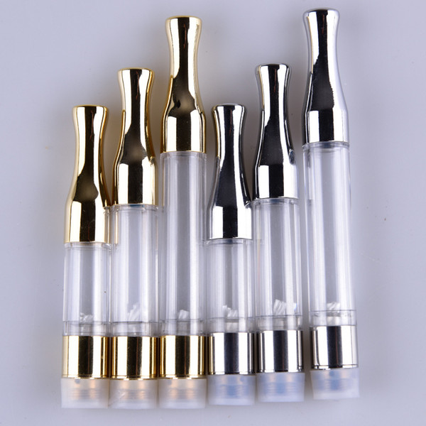 High quality CE3 510 G2 Cartridge cotton coil Gold Metal plastic Drip Tips WAX Thick Oil Vaporizer Atomizer For BUD Touch O Pen Battery