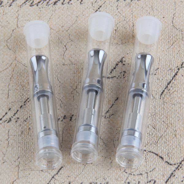 Hot selling E Cigarette 510 Thread G2 Cartridge top refilled With Plastic Tube Glass Tank Bud O Pen vaporizer DHL free