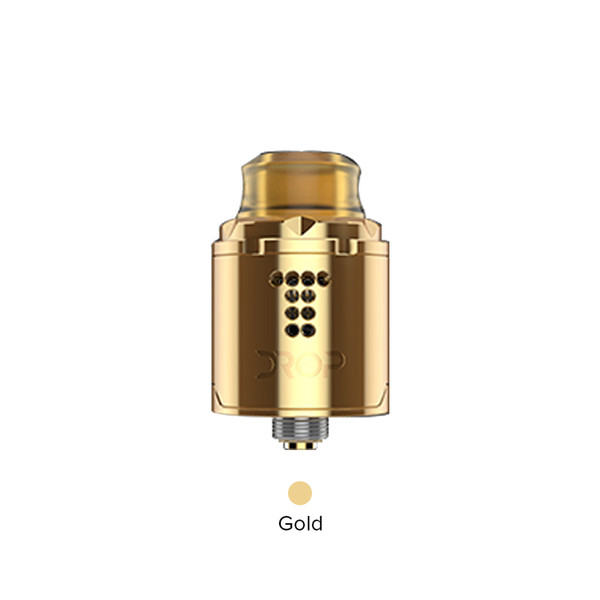 Authentic Digiflavor Drop Solo RDA Tank Single Coil 22mm Version Atomizer 2 Large Post Holes ecig vape Rda free shipping