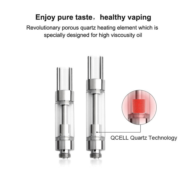 100% Authentic Airis VE10 Qcell Series Vape Cartridges 0.5ml 1.0ml 510 Vapor Tank DHL Free