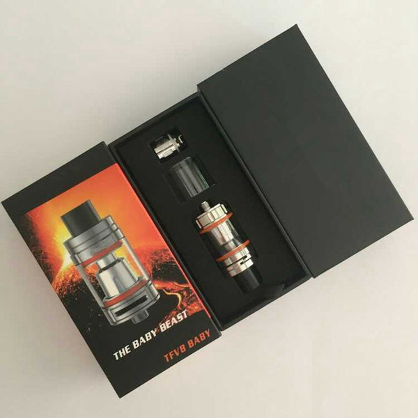 tfv8 the baby beast full kit kits Q2 X4 T6 T8 tank tanks atomizer clearomizer mouthpiece coil coils electronic cigarette e cig clone