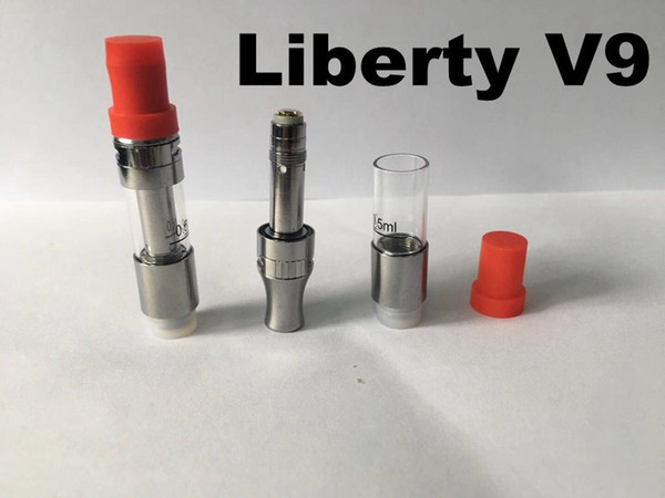 Liberty V9 tank tanks thick oil iTsuwa amigo atomizer clearomizer cartridge o pen bud touch 510 thread vape ceramic coil coils e cigarette