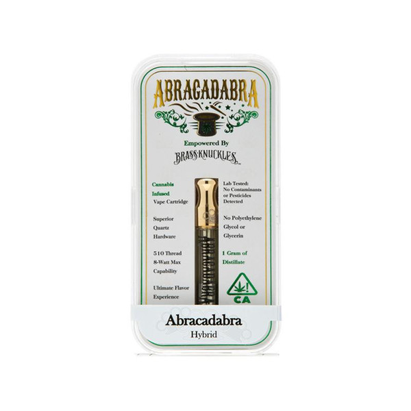 ABRAGADABRA brass knuckles gold thick oil tank tanks atomizer cartridge cartridges dual ceramic cotton coil coils with flavour sticker vapor