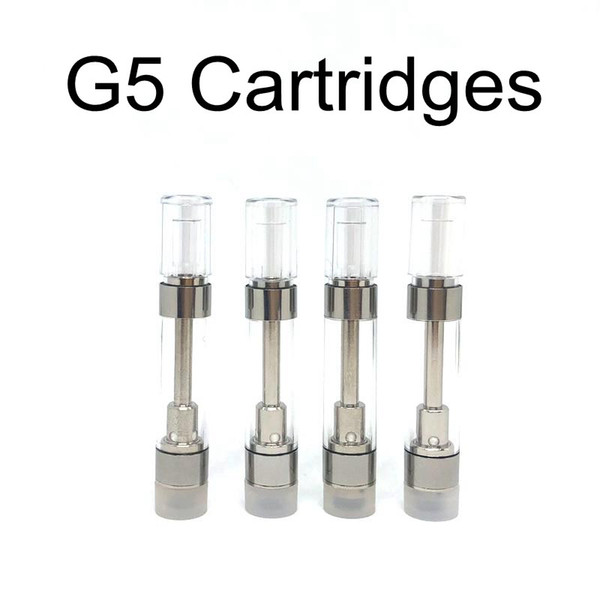 MT6 G5 cartridge cartridges acrylic mouthpiece 510 thread ceramic coil coils tank tanks atomizer clearomizer thick oil for preheat battery