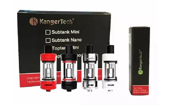 kanger kangertech toptank mini single packing tank tanks ssocc occ coil coils atomizer clearomizer top filling control sub ohm clones