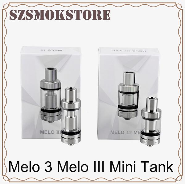 Melo 3/Melo III Mini 4ml/2ml Atomizer Top Filling Airflow Control Tank For 510 Thread Box Mod 0266139