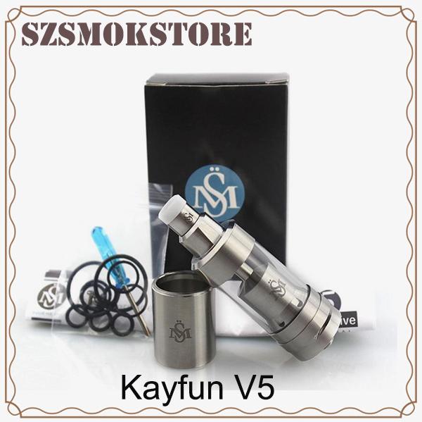 Kayfun v5 RTA rba atomizer Perfect flavor experience Available 316 ss top filling High Quality KFV5 PK kayfun lite 0266151