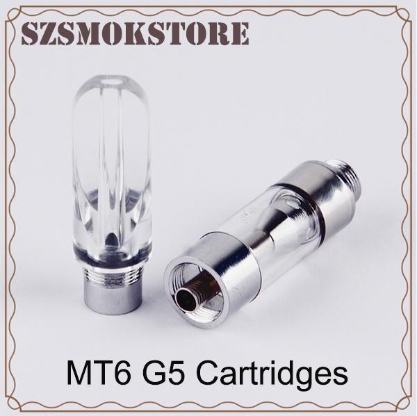 MT6 Acrylic Mouthpiece 510 Thread 2.0mm oil Hole cotton Coils G5 Thick Oil Vaporizer Pen vape Cartridges Bud Tank 0266165-1