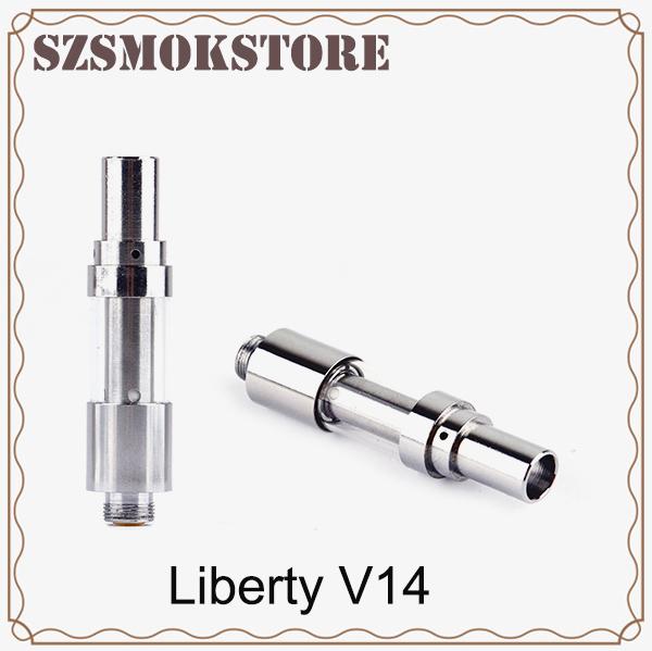 Liberty V14 Thick Oil Vaporizer Pen Cartridges Ceramic Coil 0.5ml Vape Cartridge VS Liberty V1 V9 V10 0266186-1