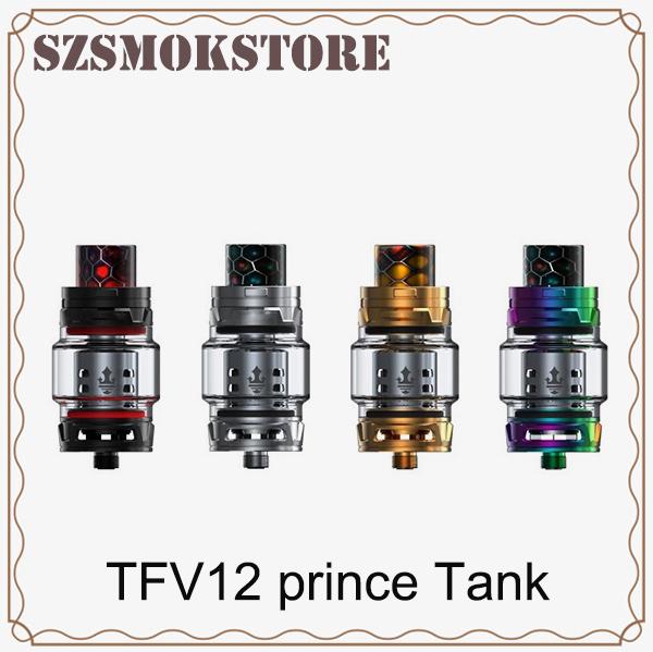 TFV12 Cloud Beast Prince Tank 8ml Capacity 25.5mm Diameter Wide Bore Drip Tip Sub Ohm Atomizer 0266171