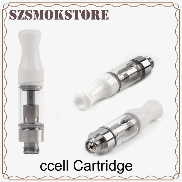 Ceramic Cartridge 0.5/1.0ml Pyrex Glass Vaporizer Drip Tip 510 Thread Atomizer Ceramic Coil Tank for CE3 Preheat Battery 0266188-5