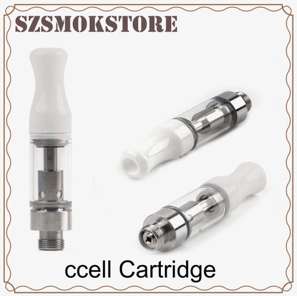 Ceramic Cartridge 0.5/1.0ml Pyrex Glass Vaporizer Drip Tip 510 Thread Atomizer Ceramic Coil Tank for CE3 Preheat Battery 0266188-