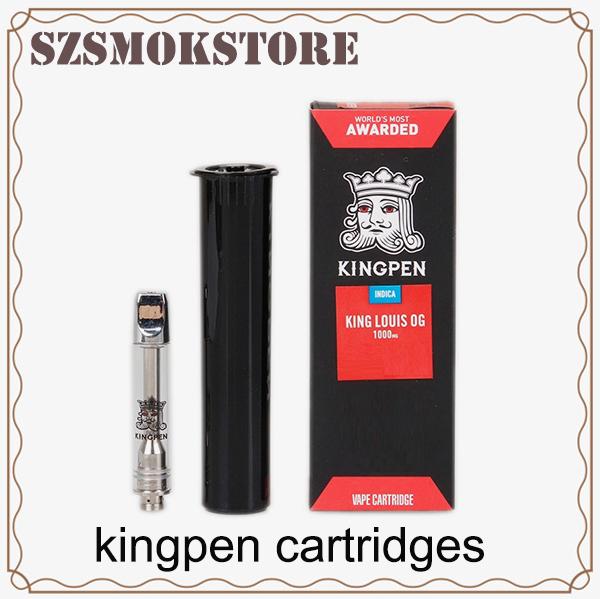 15 flavors for option newest kingpen vape cartridges Pyrex Glass Vape pen 0.5 1.0ml Ceramic Coil 0266224-1