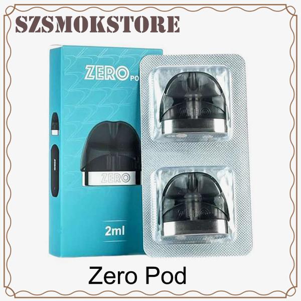 Vaporesso Zero Pod Cartridge 2ml 2pcs pack Main PCTG Material for Zero Starter Kit E Cigarette Pod Spare Part 0266264