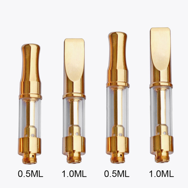 92A3 Atomizer Pyrex Glass Tank Ceramic Coil Vaporizer Thick Oil 510 Thread Vape Cartridge Package For CE3 Preheat Battery free DHL