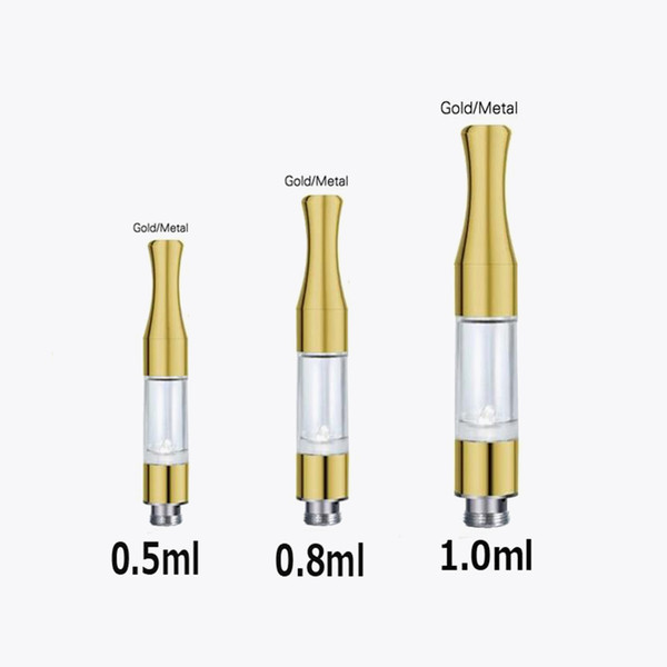 G2 CE3 cartridge vape tank Metal Drip Tip wax Thick Oil vaporizer atomizer For BUD Touch box mod e cigarette 510 thread battery