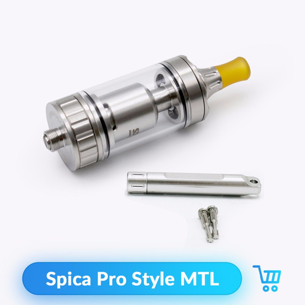 Coppervape Spica Pro Style MTL RTA Tank Rebuildable Atomzier 3ml Capacity for Vape Box Mod E Cigarettes Accessories MTL Tank