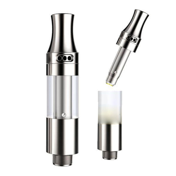 Liberty V9 Glass Oil Tank Atomizer CERAMIC Coils Available 92A3 Red Cap G2 G5 CE3 V10 For Preheating VV Battery