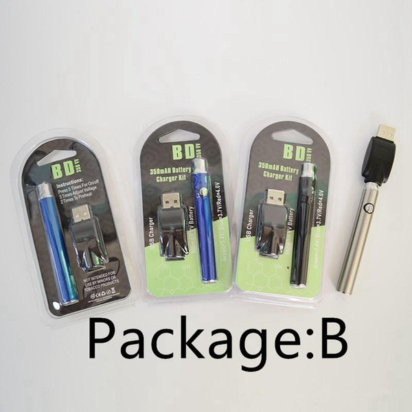 Preheating Battery 350mAh for Thick Oil Tank Variable Voltage VS Max Battery Liberty Tank V5 V9
