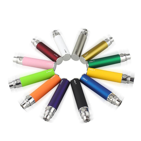 Ego-T Battery eGo T Batteries 650mAh 900mAh 1100mAh 1300mAh 510 Thread Ecig Vape Pen For Ce4 Ce5 Ce6 MT3 H2 Protank Atomizers