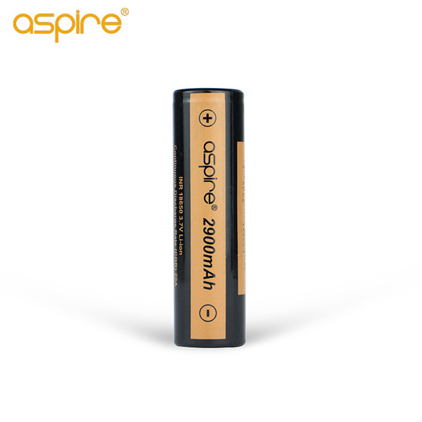 100% Aspire 3.7V 18650 battery 2900mAh Li-ion INR for long periods of time fit aspire Box Vape kit