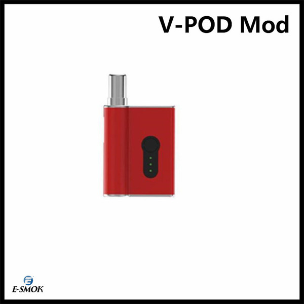 Original V-POD Express Mod 650mAh Preheat Adjustable Voltage Vape Battery Box Original VPOD VAPE Mod for All 510 Thread Cartridges