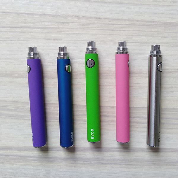 EVOD Battery Cheapest EVOD 650mAh 900mAh 1100mAh E Cigarette Batteries E-cig Batteries E Cigarette Variable Voltage 3.3V 3.7V 4.2V