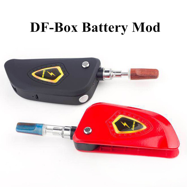 100% Original DF-Box Battery Box 650mah Buddy Torch Mini Box Adjustable Voltages Preheating Battery 510 Cartridges Variable Voltage Vape DHL