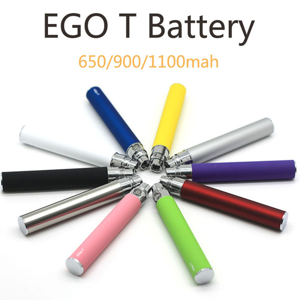 EGO T Battery 650 900 1100mAh EGO-T Battery For Ego 510 Thread For Mt3 CE4 CE5 CE6 Mini Protank DHL