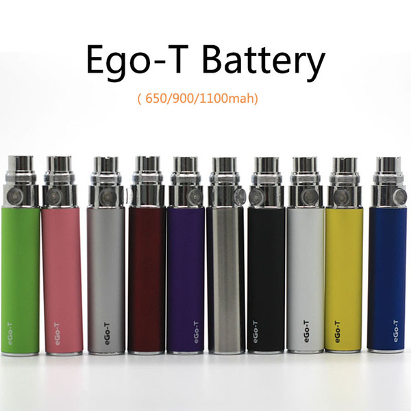 EGO T Battery EGO-T 650mah E Cigarette 900mah 1100mah Batteries For 510 Thread Mt3 CE4 CE5 CE6 Mini Protank