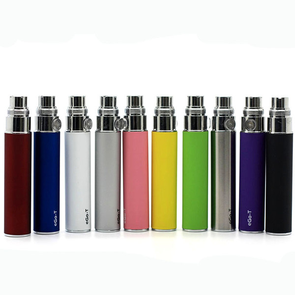 EGO-T Battery 510 Thread 650mah 900mah 1100mah Ego T Electronic Cigarette Ego T For Ce4 Ce5 Ce6 Atomizer Free DHL