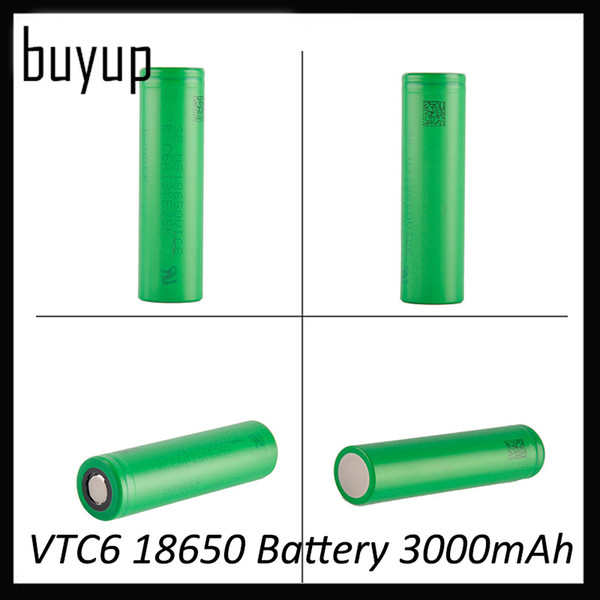 High Quality VTC6 Battery 3000mAh 3.7V 30A Li-ion 18650 Rechargeable Batteries Using for Ecig Box Mods 0269011-1