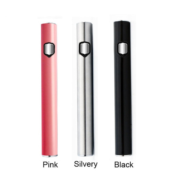 C10 280mAh Preheating VV Battery For Thick Oil Vaporizer Cartridges Voltage Adjustable Vape Pen With USB Bottom Charger