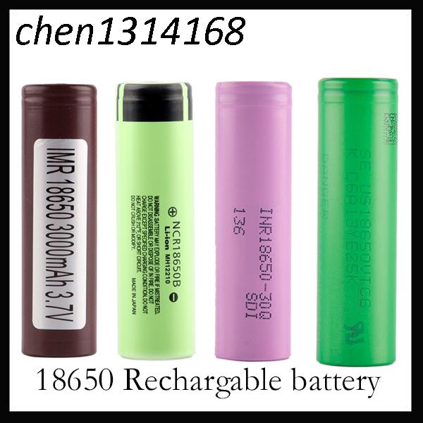 Top quality LG HG2 3000mah/NCR18650B 3400mah/30q 3000mah/VTC6 3000mah battery for E cigarette mod