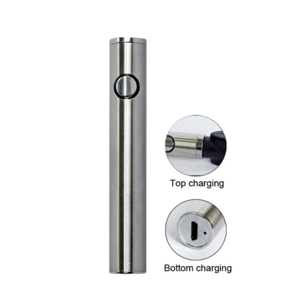 Original Amigo Max Preheat Battery 650mAh C8 510 Thread Variable Voltage Bottom USB Charging Vape Battery Pen for Liberty Cartridge