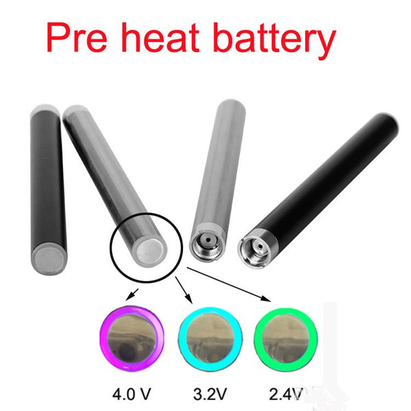 Hot Sale Mix2 Preheating Vape Pen 510 Battery 350mah Variable Voltage Vaporizer pen For Oil Cartridges CE3 atomizer Electronic Cigarette