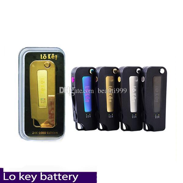 Lo Key Battery Flip Vape 350mah preheating 3 setting Voltage For Vape Cartridges VS imini vmod