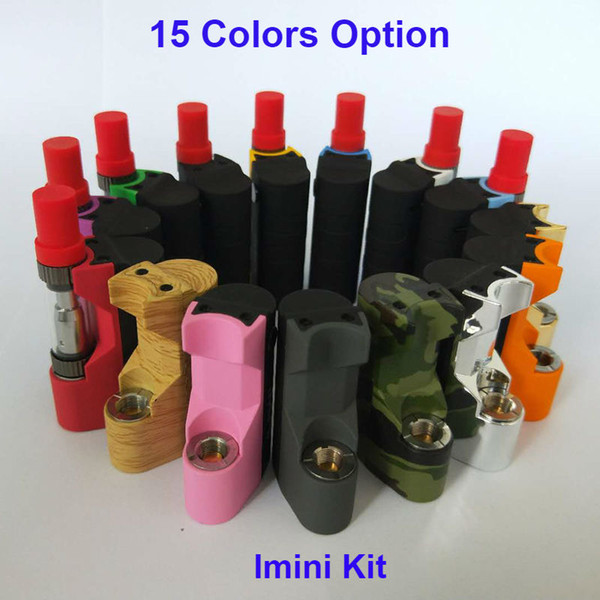 15 Colors Imini Starter Kits i mini Vape pens Vaporizer Pen 500mAh Box Mod Fit 510 thread battery Cartridges Wax oil Atomizer