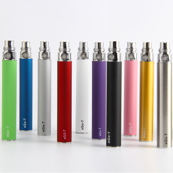 EGo-T battery EGo 650mAh 900mAh 1100mAh Batteries Electronic Cigarettes 510 Thread for CE3 CE4 Atomizer MT3 Protank H2