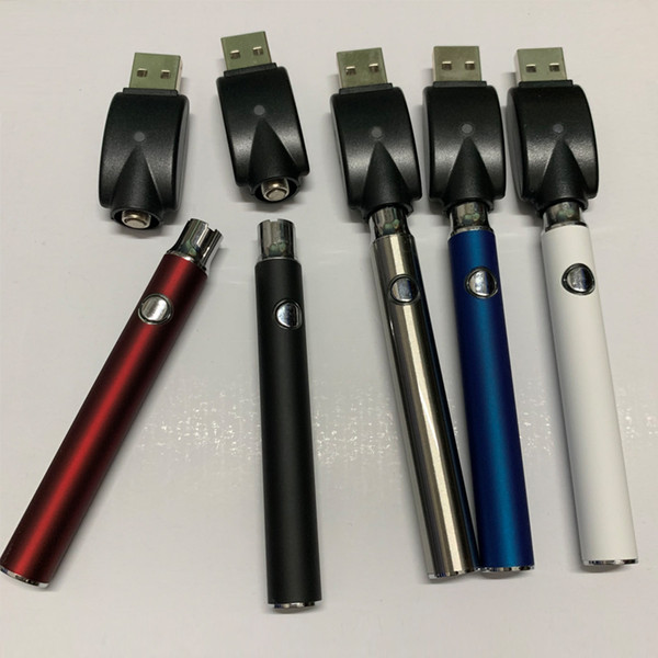 Vertex LO VV Battery Charger Kit Preheat VV Batteries 350mAh Vape Pen Fit 510 Vape Cartridges CE3 G2 BUD V15 Liberty Cartridges