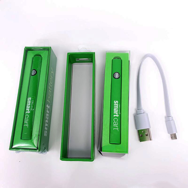 Preheat Battery 380mAh Preheating Battery 2.0v 2.4v 3.2v Smart Vape O Pen with USB Charger for Wax Oil Tank